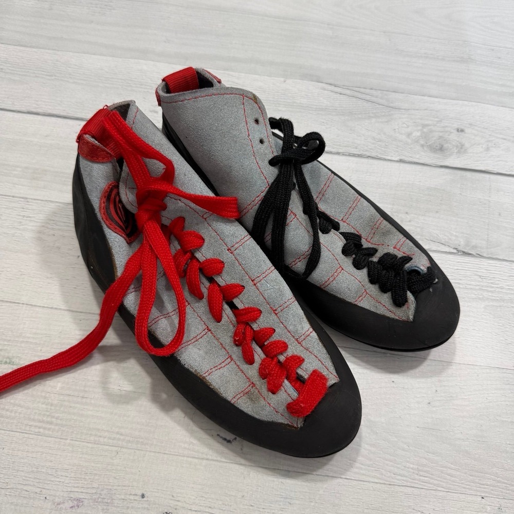 Vintage BOREAL FIRE Rock Climbing Bouldering Shoes size 5‎